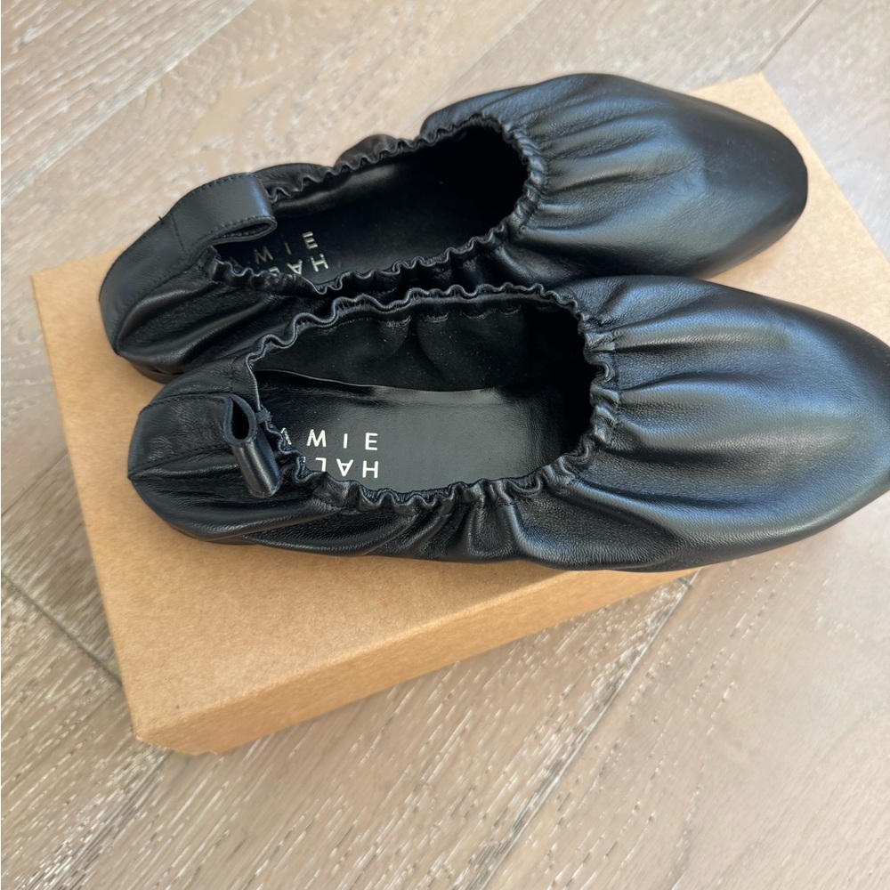Jamie Haller black elastic slipper - Picture 4 of 6